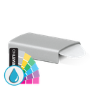 Verbinder glaskant bescherming Glas 10-11.5mm aluminium ARMOR RAL