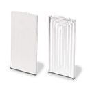 TL-6140 Endekap venst./hØjre aluminium natur eloksert