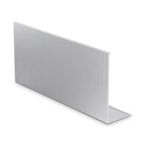 [10614120511 (discontinued)] Covercap TL-6141 L=5000mm, aluminum natural anodized