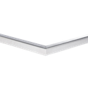 Eckverbinder 90° für U-Profil 26x20x2mm, V2A gebürstet