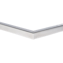 Eckverbinder 90° für U-Profil 30x25x2mm V2A gebürstet