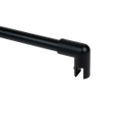 Stabilisatie set Ø19mm glaswand 45° glas 6/8/10mm L(max)=1035mm, messing Stealth Black