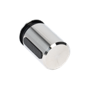 SunView door handle Ø35mm 1-sided service glass 8-12mm (incl. glass rubber), AISI 304 satined