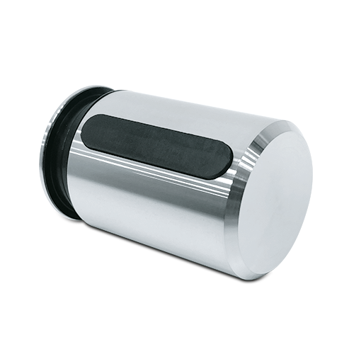 [30030103521] SunView deurknop Ø35mm 1-zijdig service glas 8-12mm (incl. glasrubber), rvs 304 geborsteld