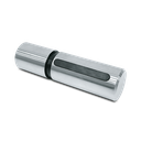 SUNVIEW door handle Ø35mm 1-side 5-lanes glass 8-12mm (incl. glass rubber), AISI 304 satined