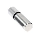 SunView deurknop Ø35mm 1-zijde 5-baans glas 8-12mm (incl. glasrubber), rvs 304 geborsteld