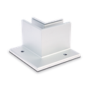 TL-3080 Inside corner 90° aluminum mill finish