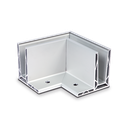 TL-3080 Utvendig hjØrne 90° aluminium natur eloksert