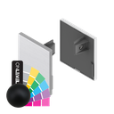 INFINITYSLIDE 69kg endcap 1xL/1xR width 70mm, aluminum RAL matt