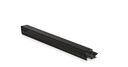 Duschdörrstätning med 90° hörnstopp för glas 8mm L=2200mm, plast svart