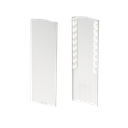 TL-6080 Eindkap links/rechts trap opgang aluminium natuur geanodiseerd