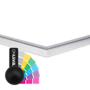 Eckverbinder 90° für U-Profil 26x20x2mm, V2A RAL matt