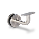 Glass handrail bracket flat connection, AISI 316 satined