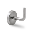 Handrail bracket with covercap connection welded, AISI 304 satined