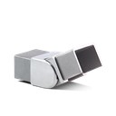 Corner connector vertical adjustable 135-180° Glass handrail 40x30x1mm, AISI 316 satined