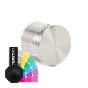 Endekap flat for glass håndliste Ø42.4x1.5mm, AISI 316 RAL matte