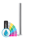 GUARDIAN OF THE UNIVERSE midden staander top open 58x58mm H=1100mm glas 10.76mm, aluminium ARMOR RAL