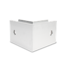 TF-6621 outside corner 90°, aluminum mill finish