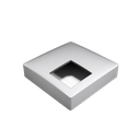 GUARDIAN OF THE UNIVERSE covercap cornerpost 58x58mm, alum. natural anodized