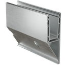 TF-3621 glass profile L=5000mm, aluminum natural anodized