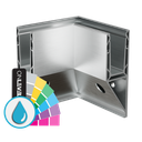 TF-3621 angle intérieur 90°, aluminium ARMOR RAL