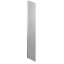 TF-3621 endcap left with covercap for stairway, aluminum mill finish