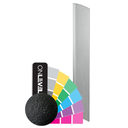 TF-3621 endcap left with covercap for stairway, aluminum RAL structure