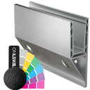 TF-3621 glass profile L=2500mm, aluminum RAL structure