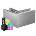TF-3620 outside corner 90°, aluminum RAL structure