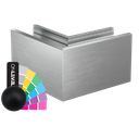 TF-3620 outside corner 90°, aluminum RAL matt