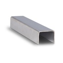Handräcke U-profil 40x30x2mm, L=200mm AISI 316 satinerad