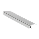 Gulv-forbinding 1.0kN, B=20mm, L=200mm aluminium natur eloksert