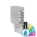 TL-3121 Profil verre  L=2500mm aluminium ARMOR RAL