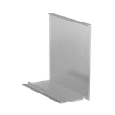 Habillage en plein air TL-3121, L=2500mm aluminium anodisé