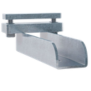 TL-5010 Anwendung U-Unterkonstruktion L=300mm Stahl verzinkt